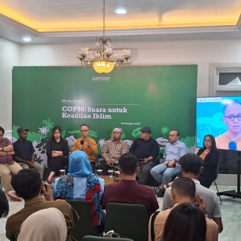 Konferensi pers Refleksi dari COP30: Langkah Lanjut untuk Aksi Iklim yang Berkeadilan